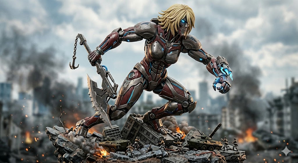 Mechanized Female Titan
