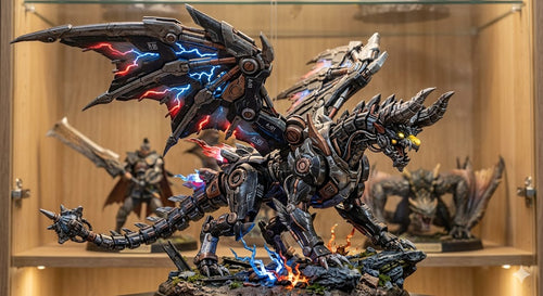 Mech-Alatreon: The Blazing Black Dragon Automaton shown in use — designed for shoppers comparing options in this category