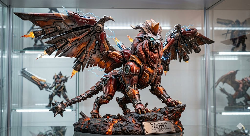 Mechanized Teostra: The Flame King Automaton