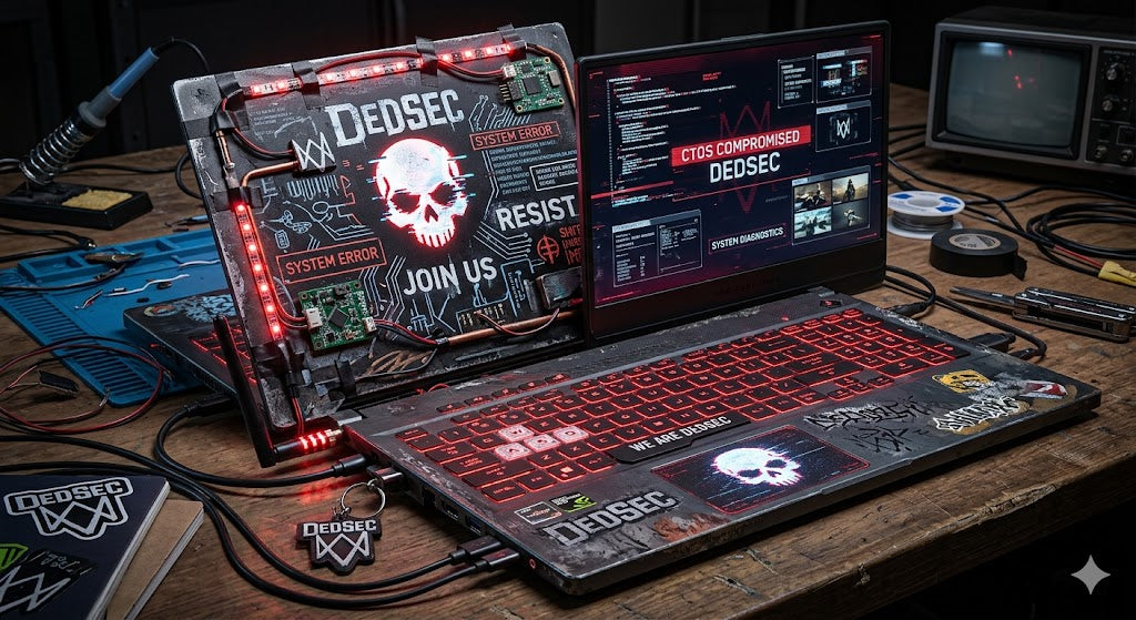 ROG Zephyrus: DedSec "ctOS Compromised" Edition