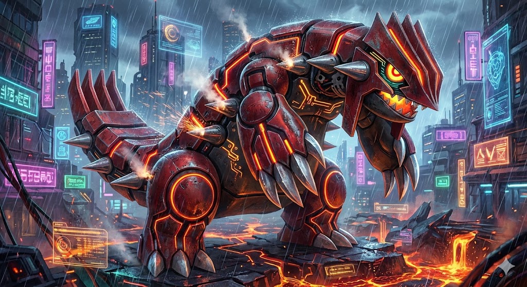 Type: Cyber Groudon